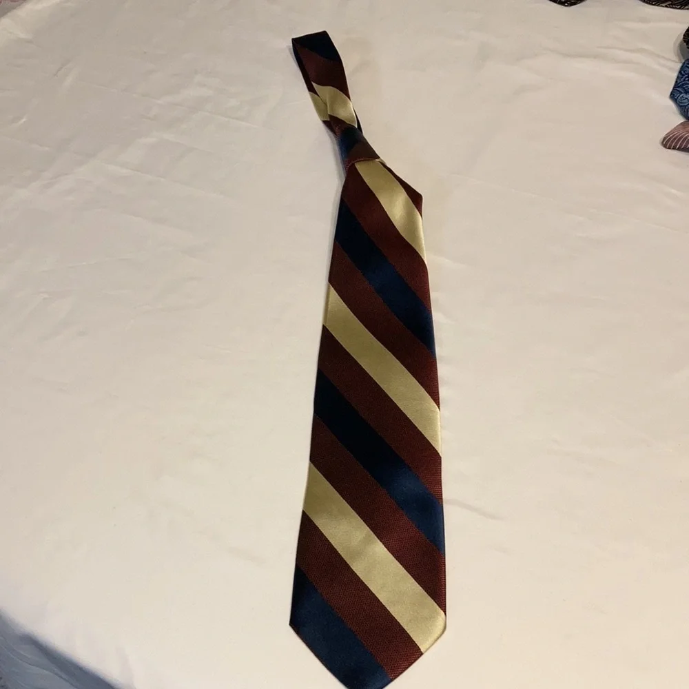 B'lazzotti blue gold tie